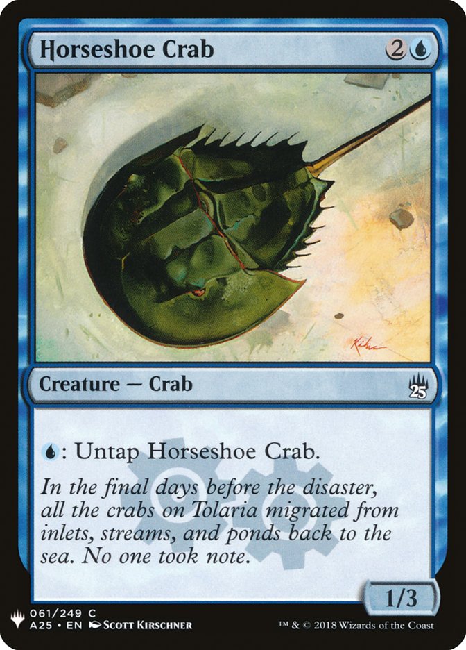 Horseshoe Crab [Mystery Booster] | Exor Games Dartmouth