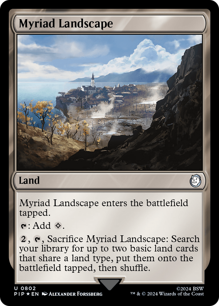 Myriad Landscape (Surge Foil) [Fallout] | Exor Games Dartmouth