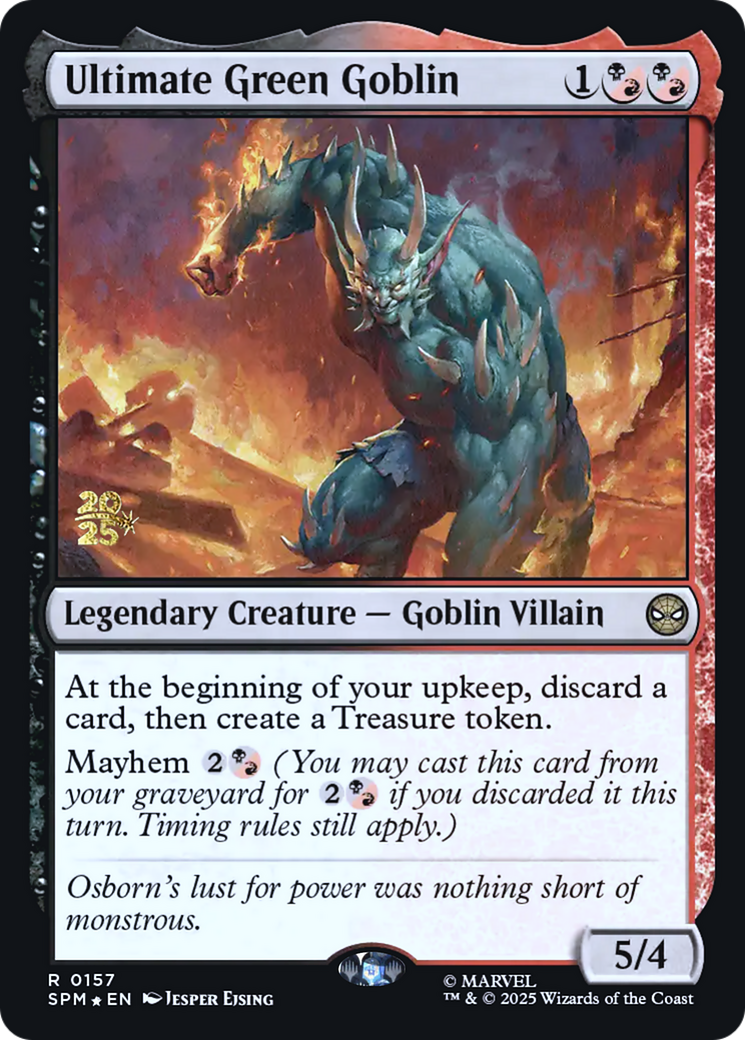 Ultimate Green Goblin [Wizards Play Network 2025] | Exor Games Dartmouth