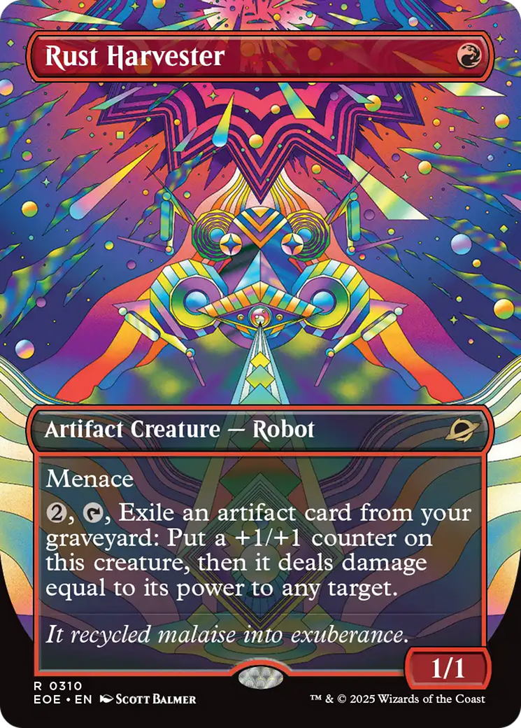 Rust Harvester (Borderless) [Edge of Eternities] | Exor Games Dartmouth