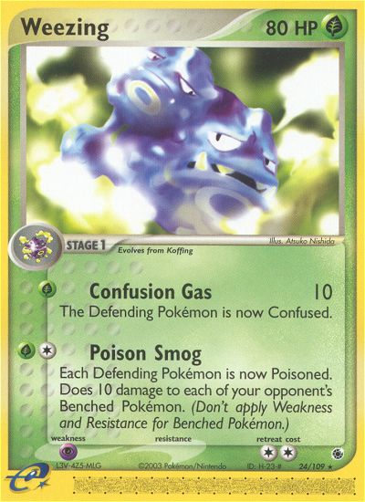 Weezing (24/109) [EX: Ruby & Sapphire] | Exor Games Dartmouth