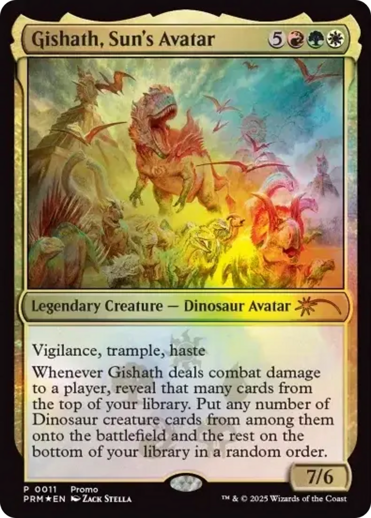 Gishath, Sun's Avatar [Media Promos] | Exor Games Dartmouth