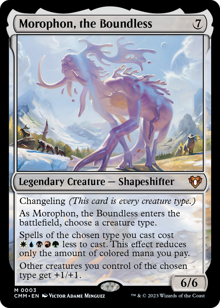 Morophon, the Boundless [Commander Masters] | Exor Games Dartmouth