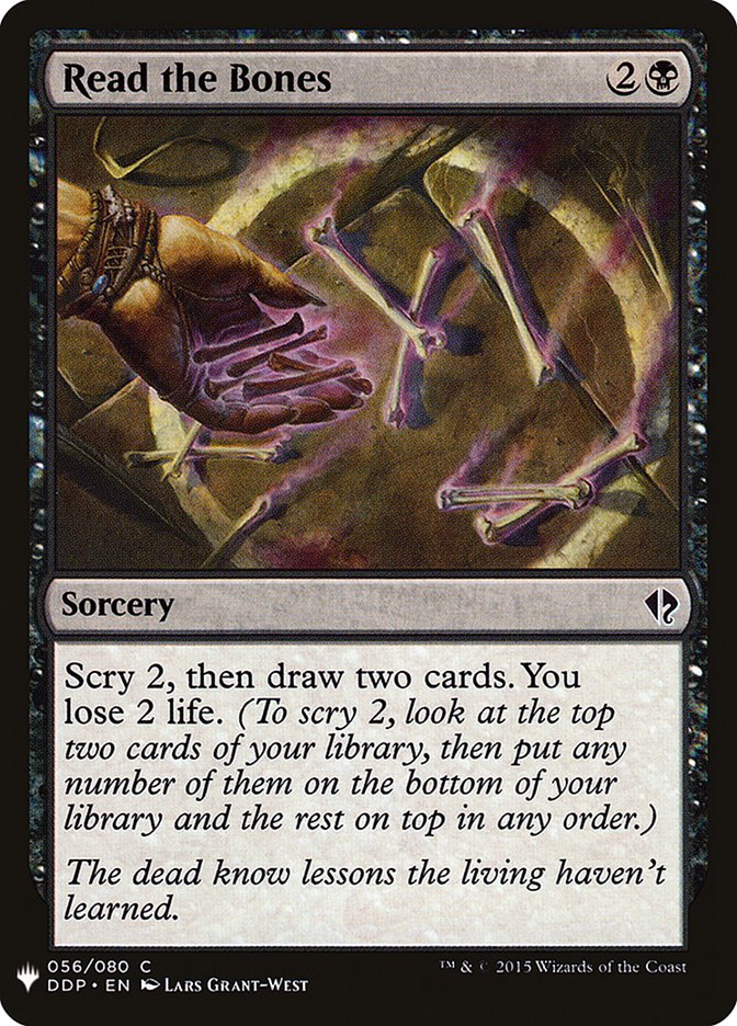 Read the Bones [Mystery Booster] | Exor Games Dartmouth