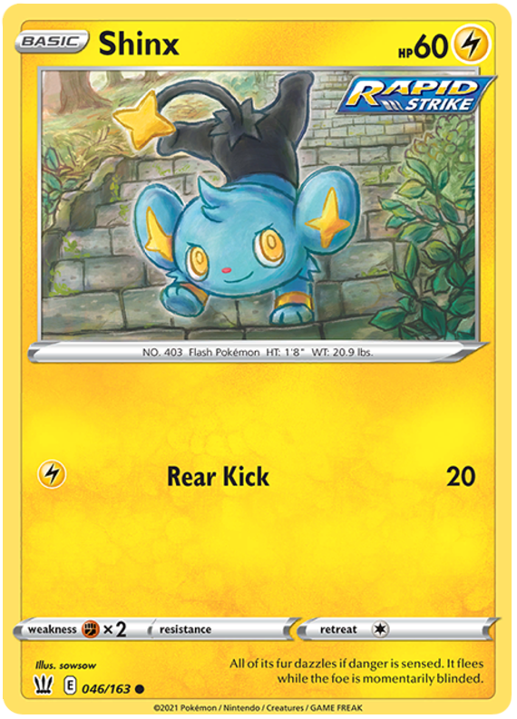 Shinx (046/163) [Sword & Shield: Battle Styles] | Exor Games Dartmouth