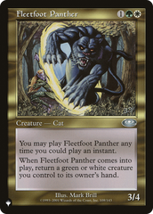 Fleetfoot Panther [The List] | Exor Games Dartmouth