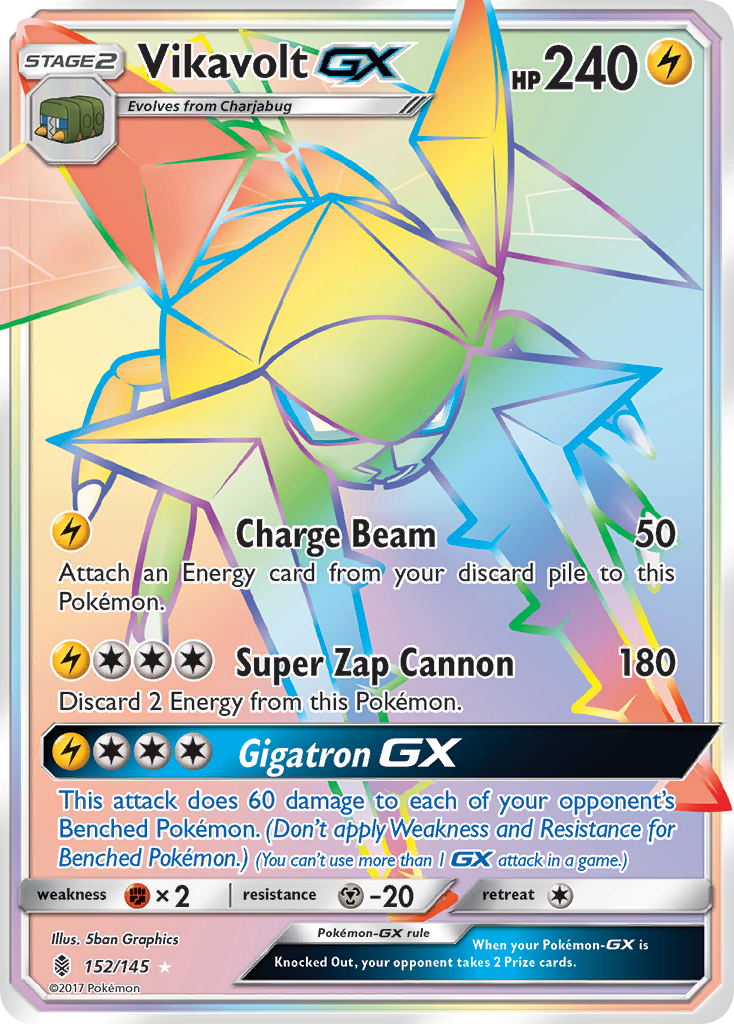 Vikavolt GX (152/145) [Sun & Moon: Guardians Rising] | Exor Games Dartmouth