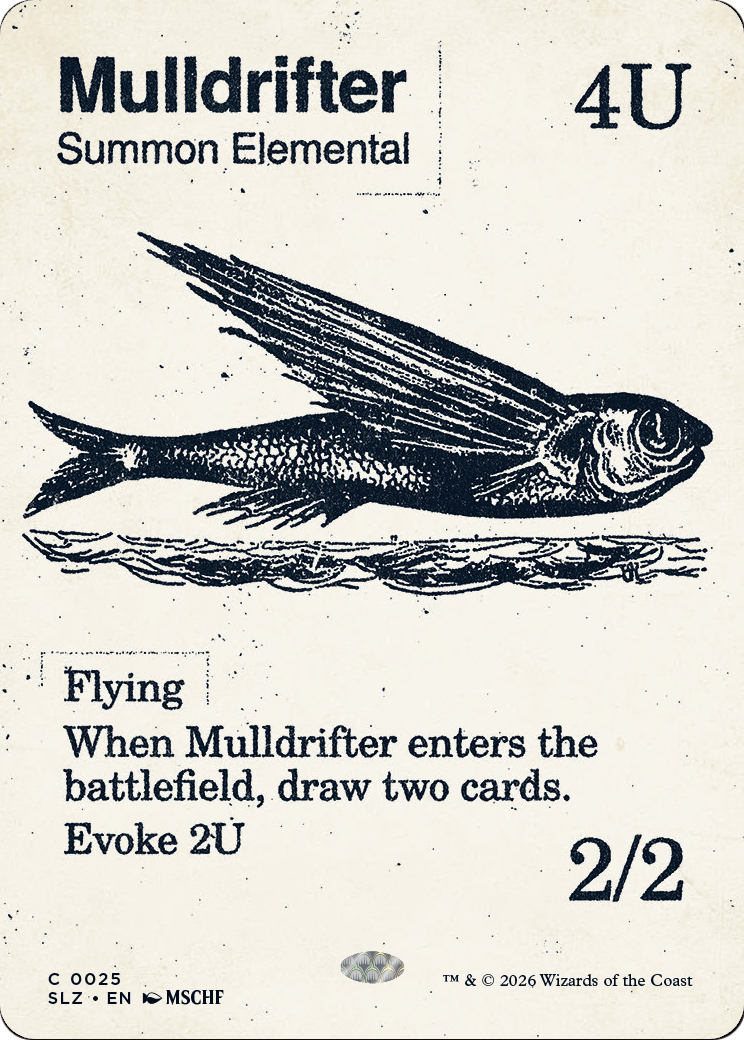 Mulldrifter (0025) [Secret Lair x MSCHF: The Zeta Set] | Exor Games Dartmouth