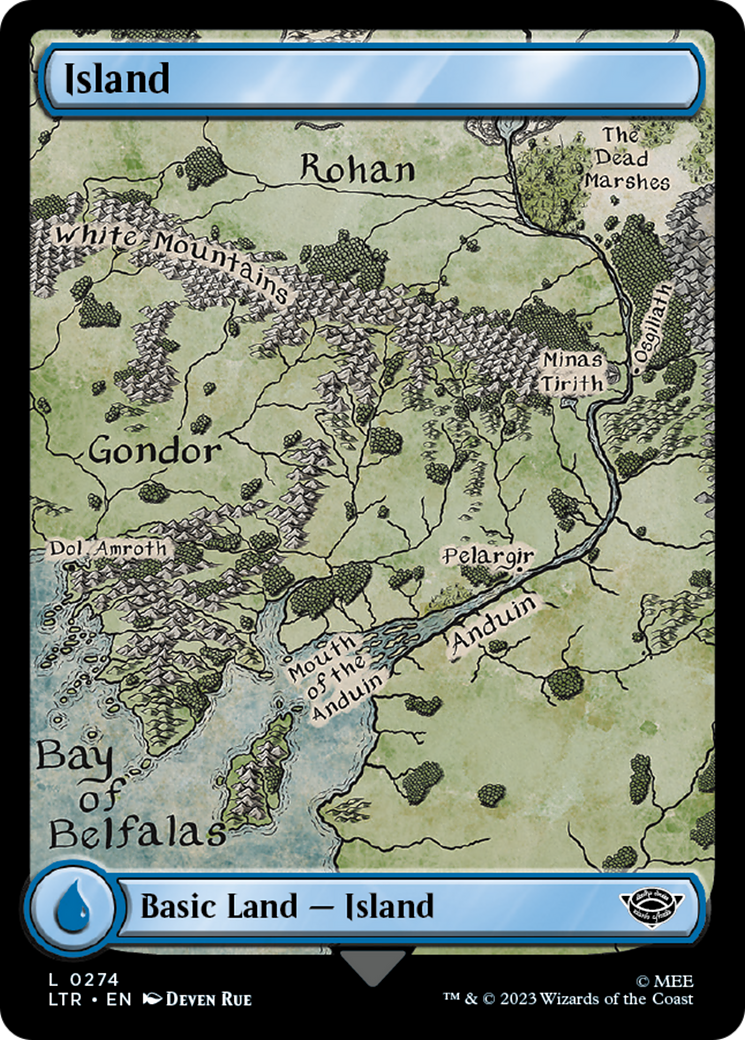 Island (274) [The Lord of the Rings: Tales of Middle-Earth] | Exor Games Dartmouth