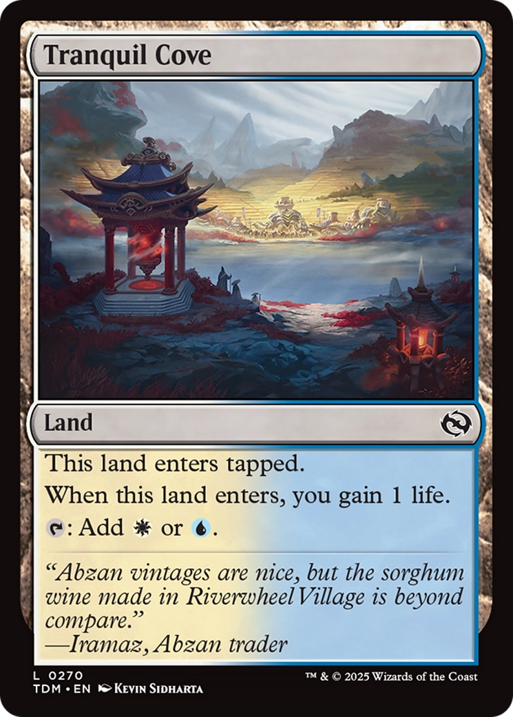 Tranquil Cove [Tarkir: Dragonstorm] | Exor Games Dartmouth