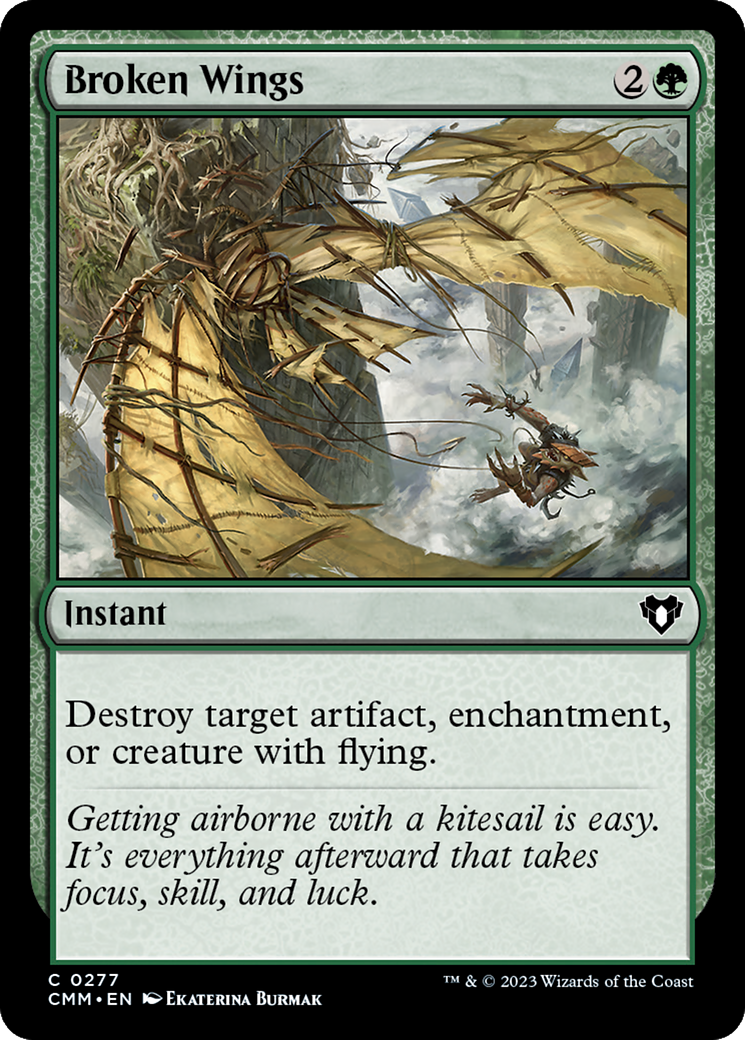 Broken Wings [Commander Masters] | Exor Games Dartmouth