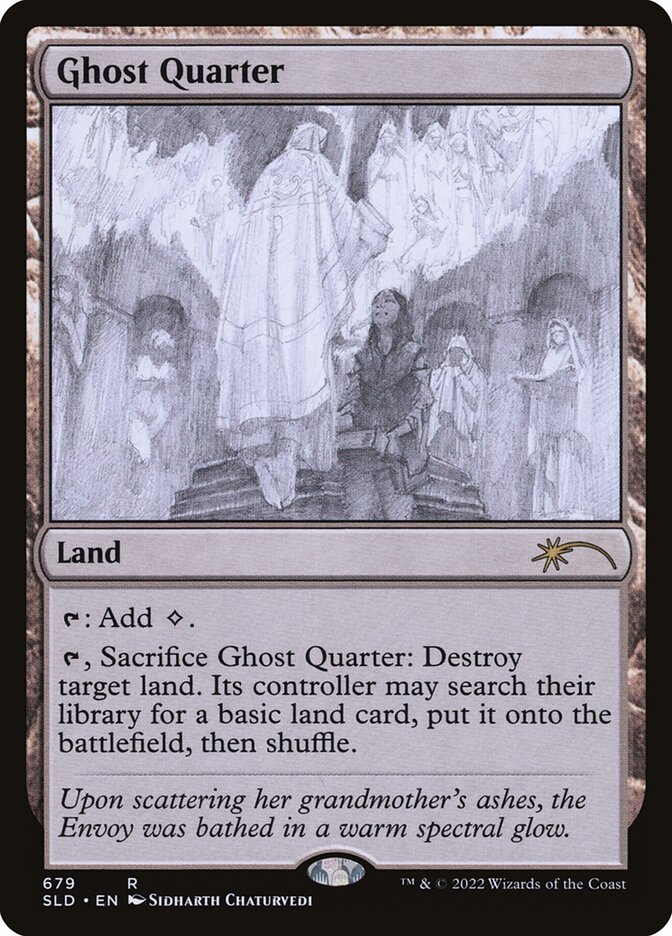 Ghost Quarter (Sketch) [Secret Lair Drop Promos] | Exor Games Dartmouth