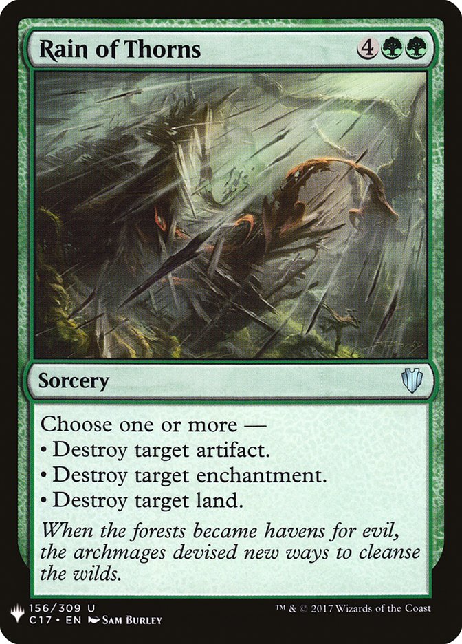 Rain of Thorns [Mystery Booster] | Exor Games Dartmouth