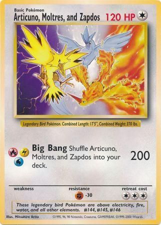 Articuno, Moltres, and Zapdos (Jumbo Card) [Miscellaneous Cards] | Exor Games Dartmouth