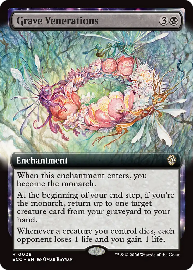 Grave Venerations (Extended Art) [Lorwyn Eclipsed Commander] | Exor Games Dartmouth