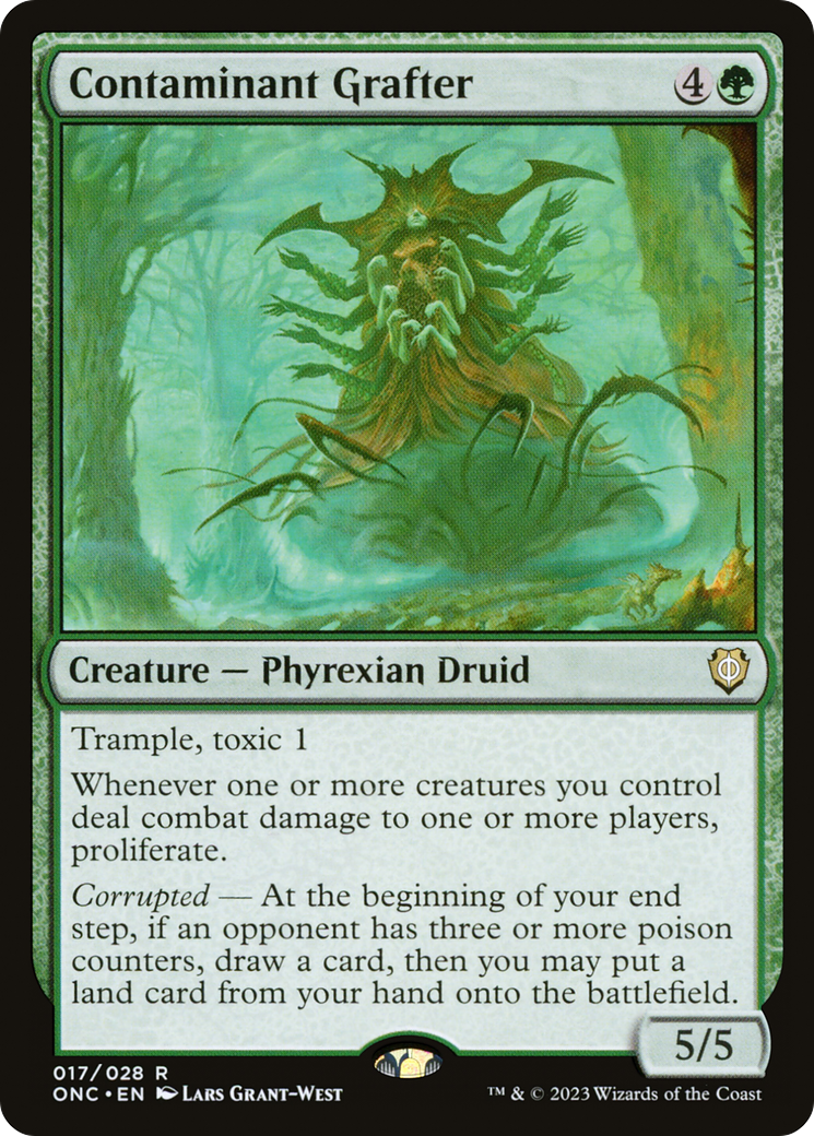 Contaminant Grafter [Phyrexia: All Will Be One Commander] | Exor Games Dartmouth