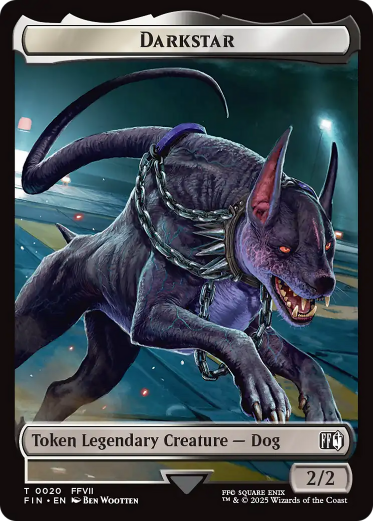 Angelo // Darkstar Double-Sided Token [FINAL FANTASY Tokens] | Exor Games Dartmouth