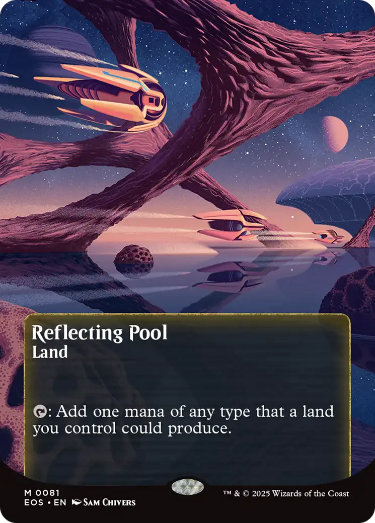 Reflecting Pool (0081) (Borderless) [Edge of Eternities: Stellar Sights] | Exor Games Dartmouth