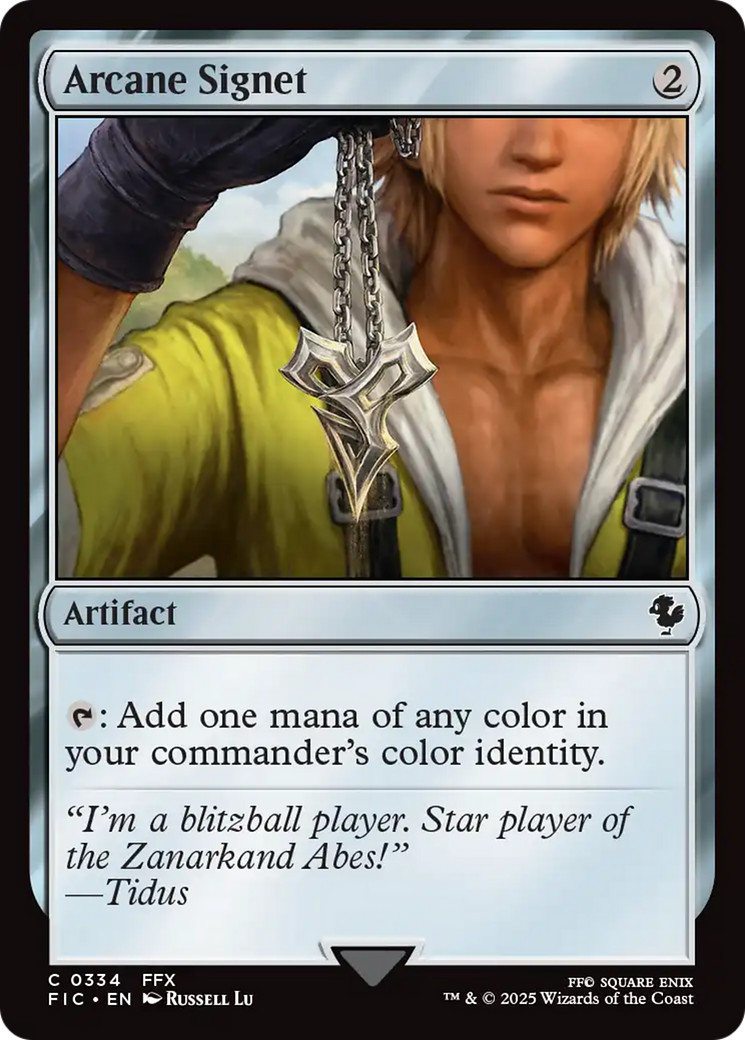 Arcane Signet (0334) [FINAL FANTASY Commander] | Exor Games Dartmouth
