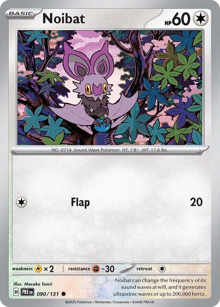 Noibat (090/131) [Scarlet & Violet: Prismatic Evolutions] | Exor Games Dartmouth