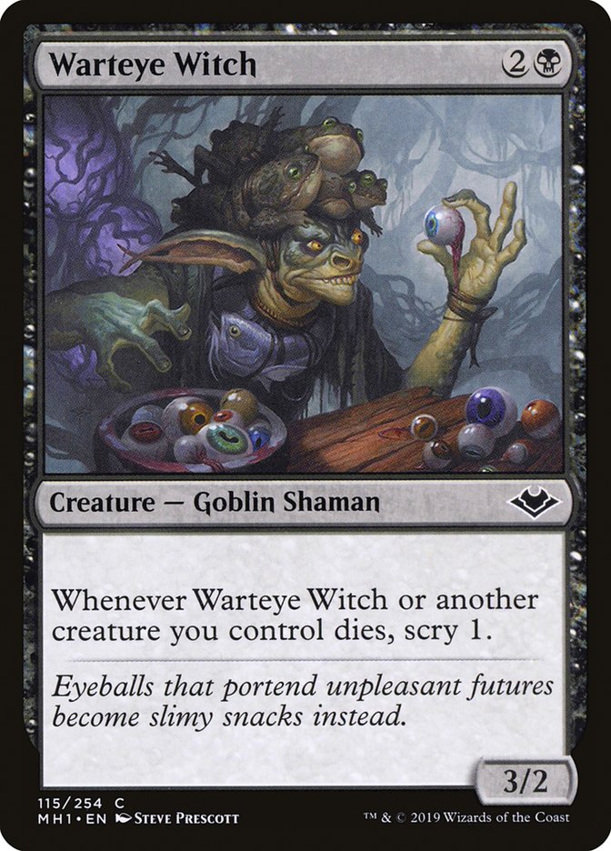 Warteye Witch [Modern Horizons] | Exor Games Dartmouth