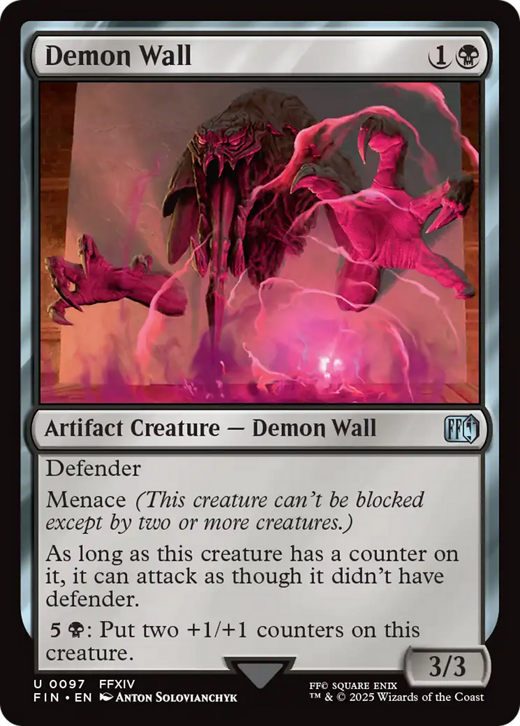 Demon Wall [FINAL FANTASY] | Exor Games Dartmouth