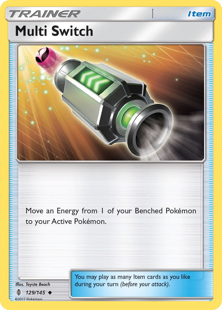 Multi Switch (129/145) [Sun & Moon: Guardians Rising] | Exor Games Dartmouth
