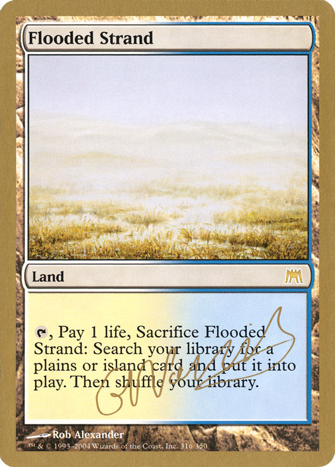 Flooded Strand (Gabriel Nassif) [World Championship Decks 2004] | Exor Games Dartmouth
