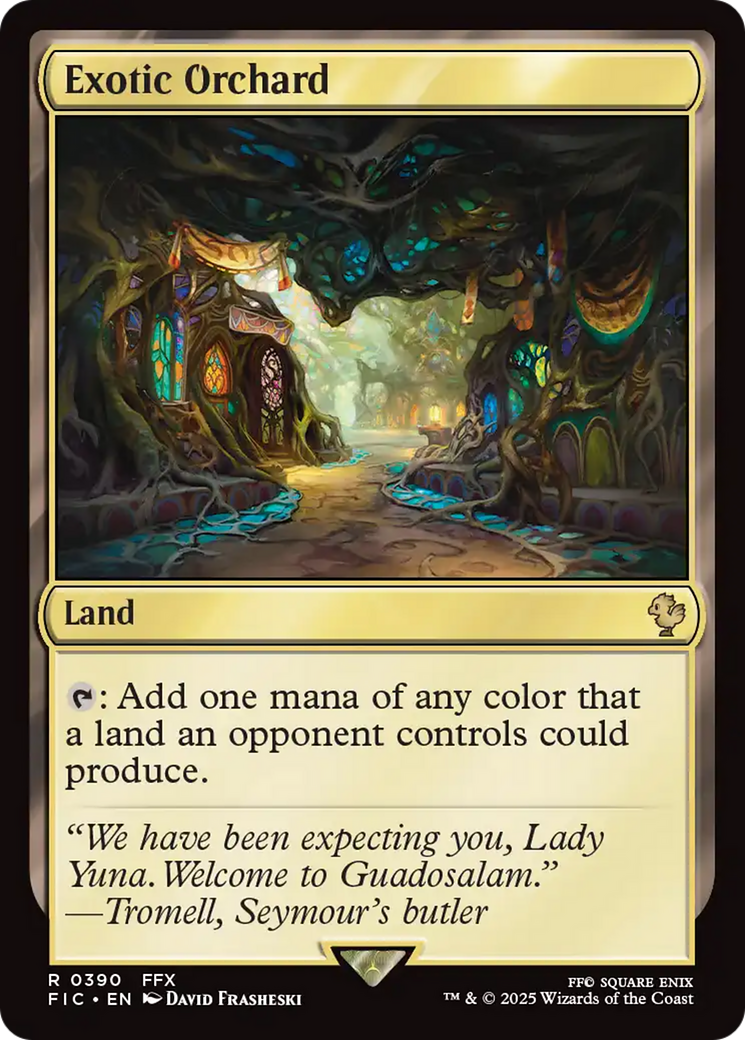 Exotic Orchard [FINAL FANTASY Commander] | Exor Games Dartmouth