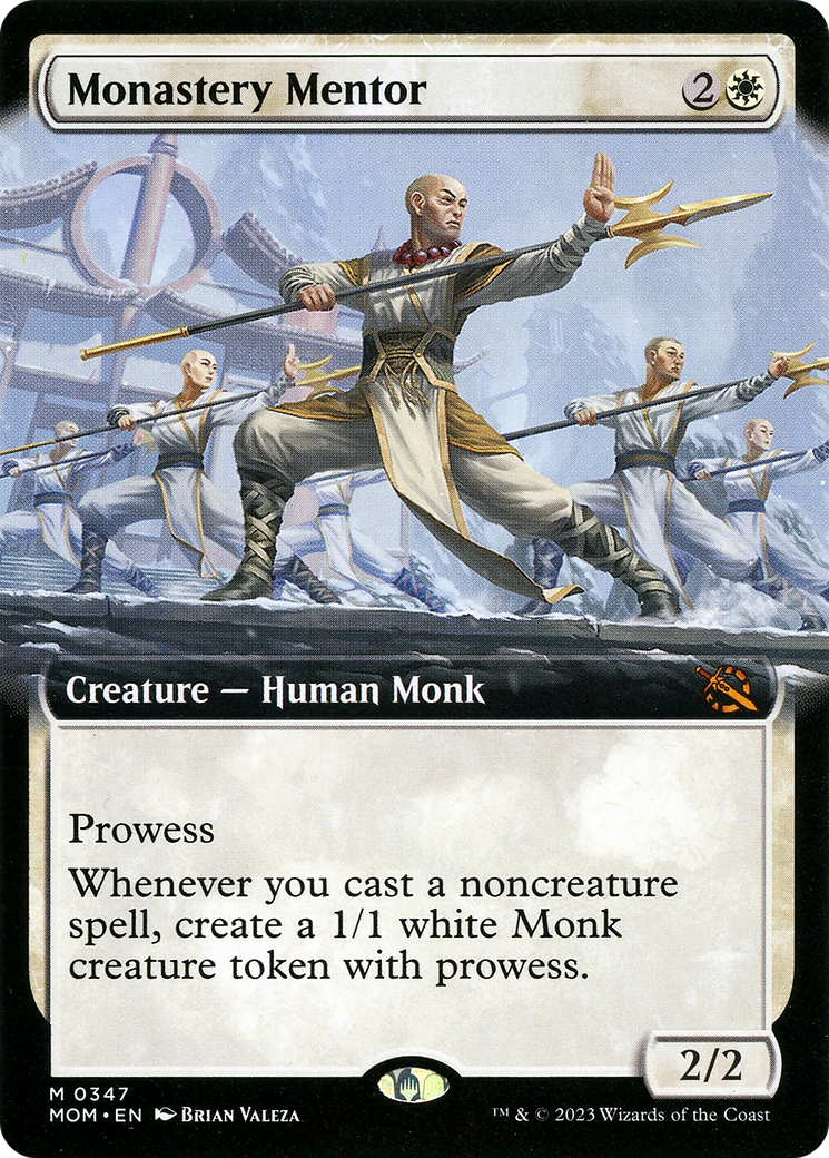 Monastery Mentor (Extended Art) [March of the Machine] | Exor Games Dartmouth