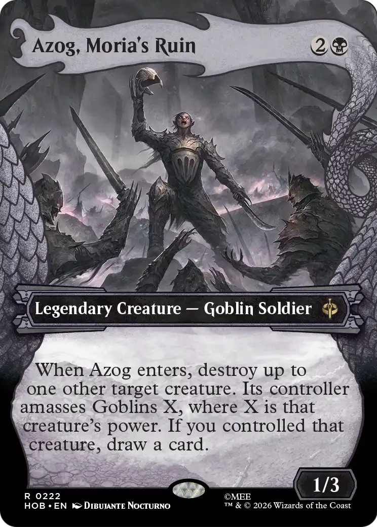 Azog, Moria's Ruin (Showcase) [The Hobbit] | Exor Games Dartmouth