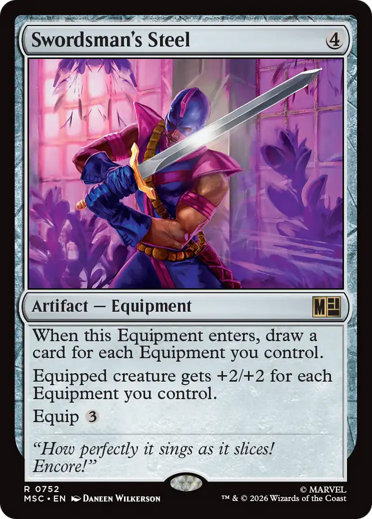 Swordsman's Steel [Marvel Super Heroes Commander] | Exor Games Dartmouth