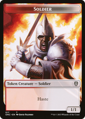 Copy // Soldier Double-Sided Token (Surge Foil) [Marvel Super Heroes Commander Tokens] | Exor Games Dartmouth
