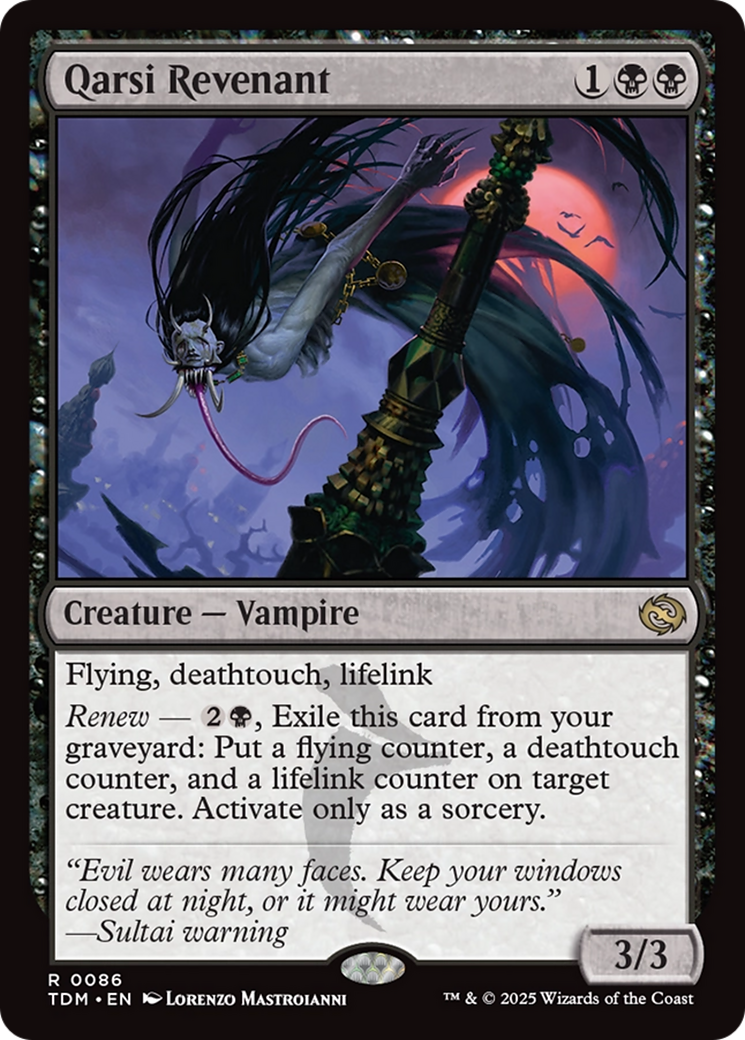 Qarsi Revenant [Tarkir: Dragonstorm] | Exor Games Dartmouth