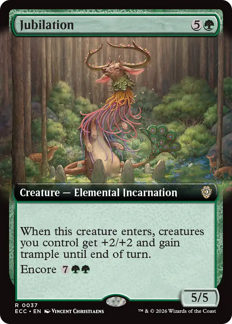 Jubilation (Extended Art) [Lorwyn Eclipsed Commander] | Exor Games Dartmouth