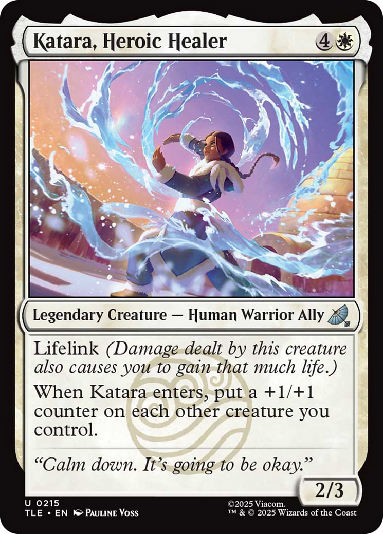 Katara, Heroic Healer [Avatar: The Last Airbender: Eternal-Legal] | Exor Games Dartmouth