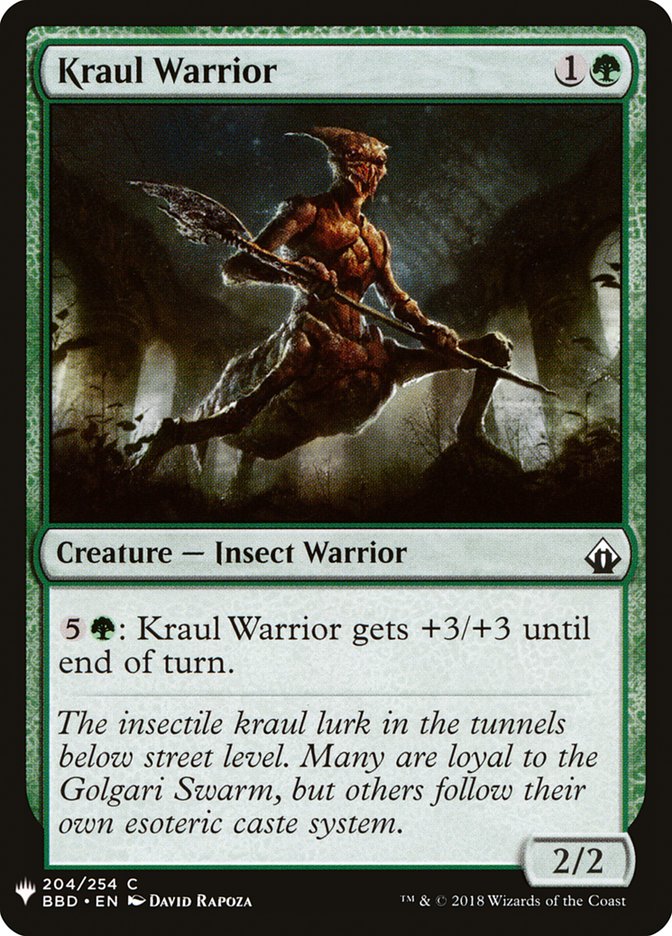 Kraul Warrior [Mystery Booster] | Exor Games Dartmouth