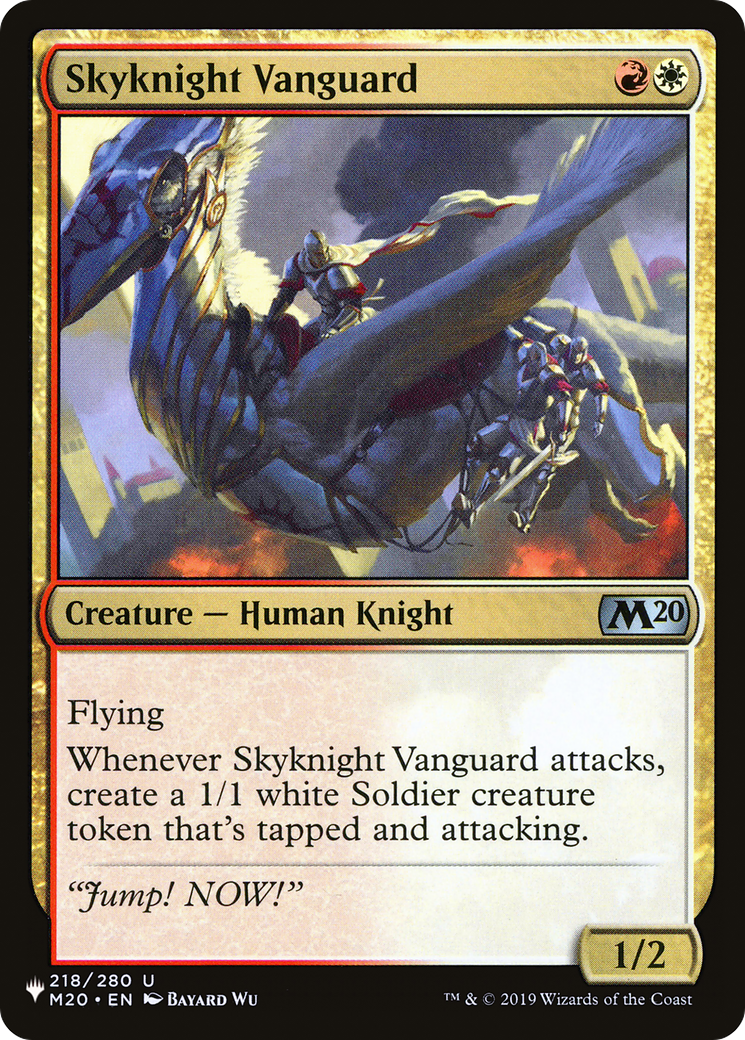 Skyknight Vanguard [The List Reprints] | Exor Games Dartmouth