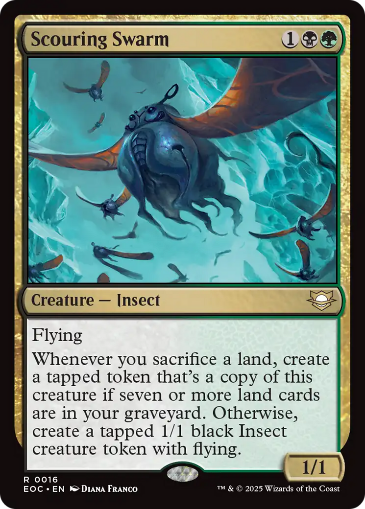 Scouring Swarm [Edge of Eternities Commander] | Exor Games Dartmouth