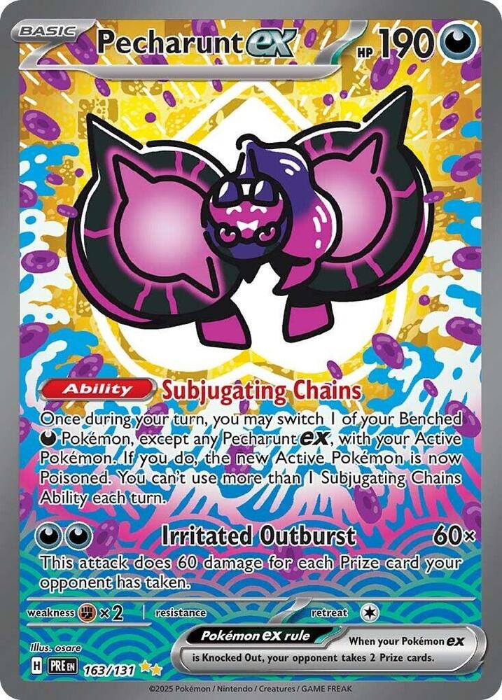 Pecharunt ex (163/131) [Scarlet & Violet: Prismatic Evolutions] | Exor Games Dartmouth