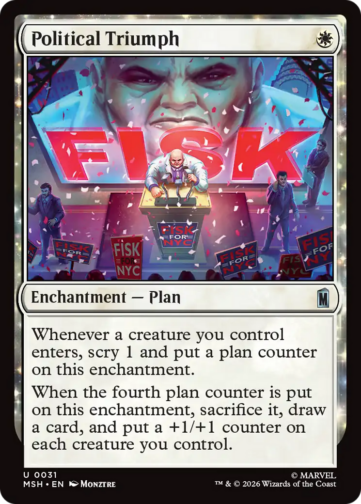 Political Triumph [Marvel Super Heroes] | Exor Games Dartmouth