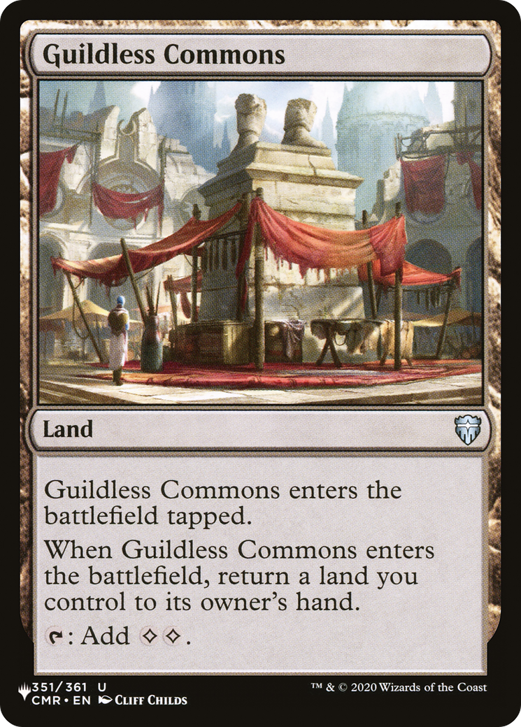 Guildless Commons [The List] | Exor Games Dartmouth