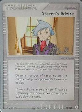 Steven's Advice (92/101) (Eeveelutions - Jimmy Ballard) [World Championships 2006] | Exor Games Dartmouth
