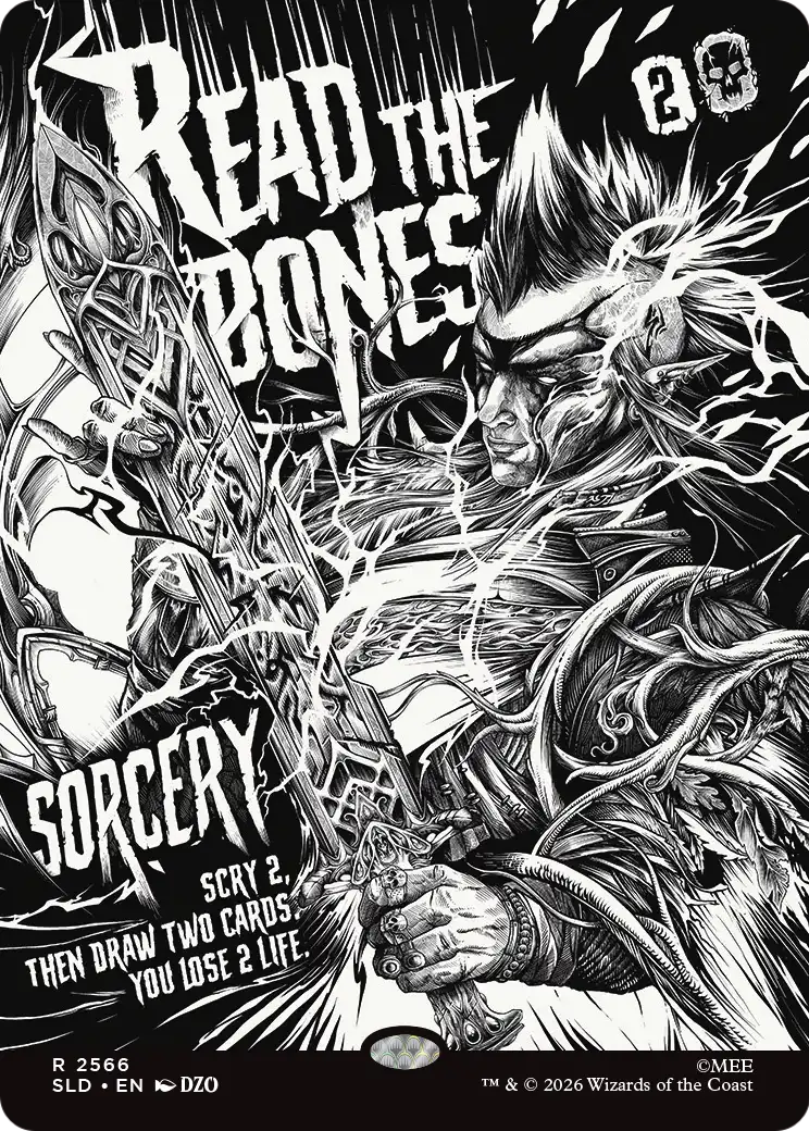 Read the Bones (2566) [Secret Lair Drop Series] | Exor Games Dartmouth