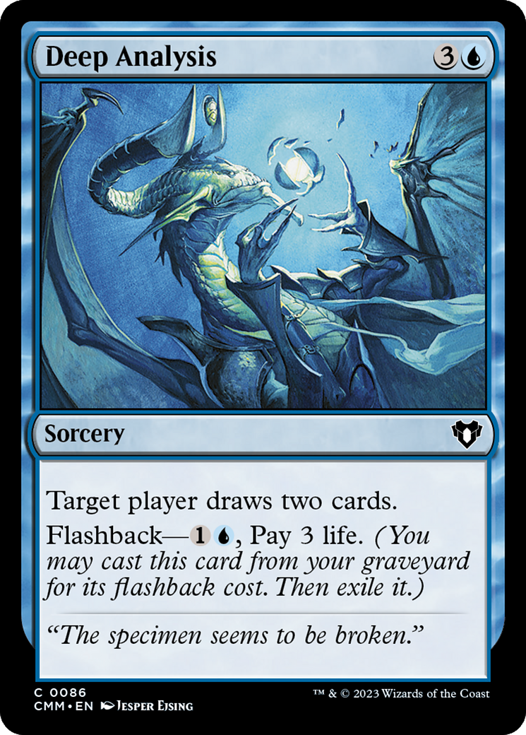 Deep Analysis [Commander Masters] | Exor Games Dartmouth