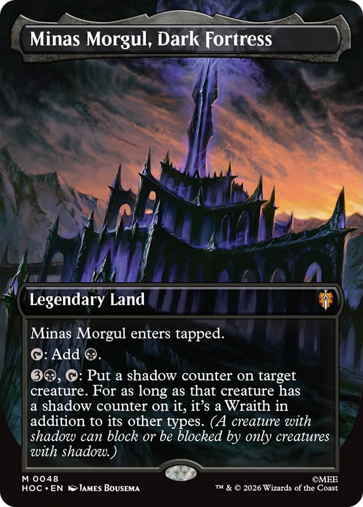 Minas Morgul, Dark Fortress (Borderless) [The Hobbit: Eternal-Legal] | Exor Games Dartmouth