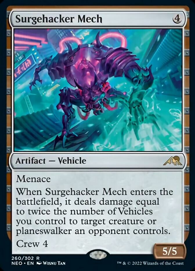 Surgehacker Mech [Kamigawa: Neon Dynasty] | Exor Games Dartmouth