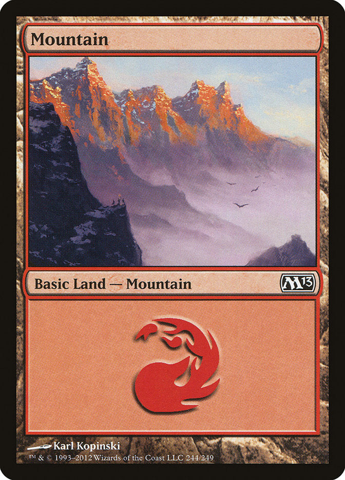 Mountain (244) [Magic 2013] | Exor Games Dartmouth