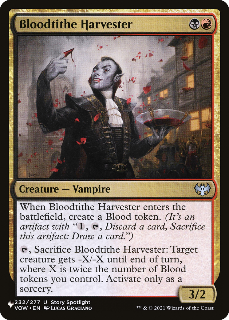 Bloodtithe Harvester [The List Reprints] | Exor Games Dartmouth