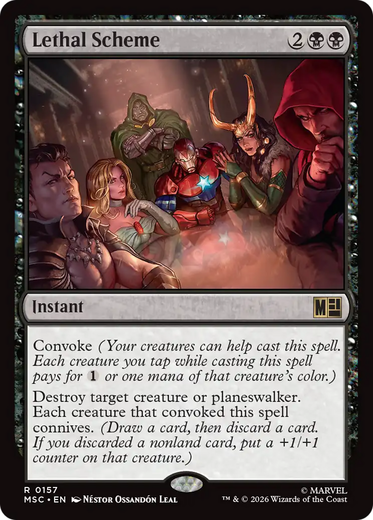 Lethal Scheme (Surge Foil) [Marvel Super Heroes Commander] | Exor Games Dartmouth